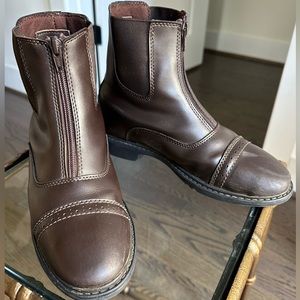 TuffRider Children’s Starter Front Zip Paddock Boots size 5.